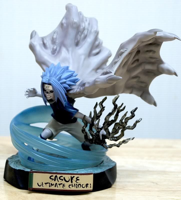 sasuke ultimate chidori statue